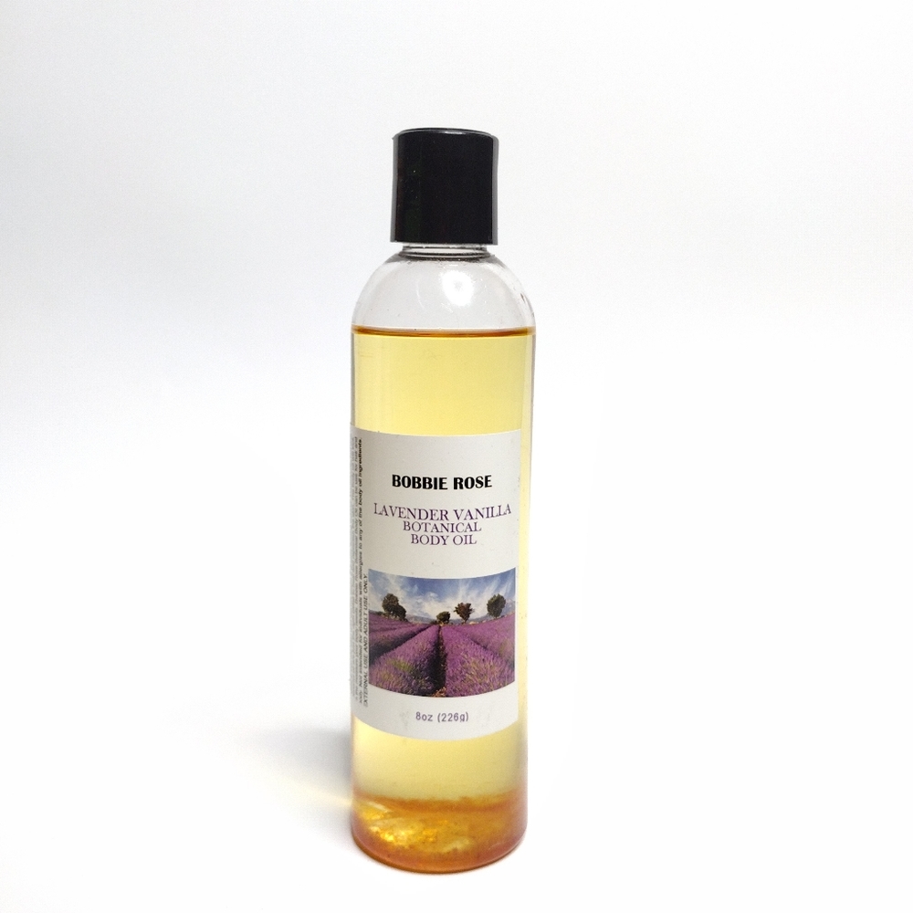 Lavender Vanilla Body Oil 8oz